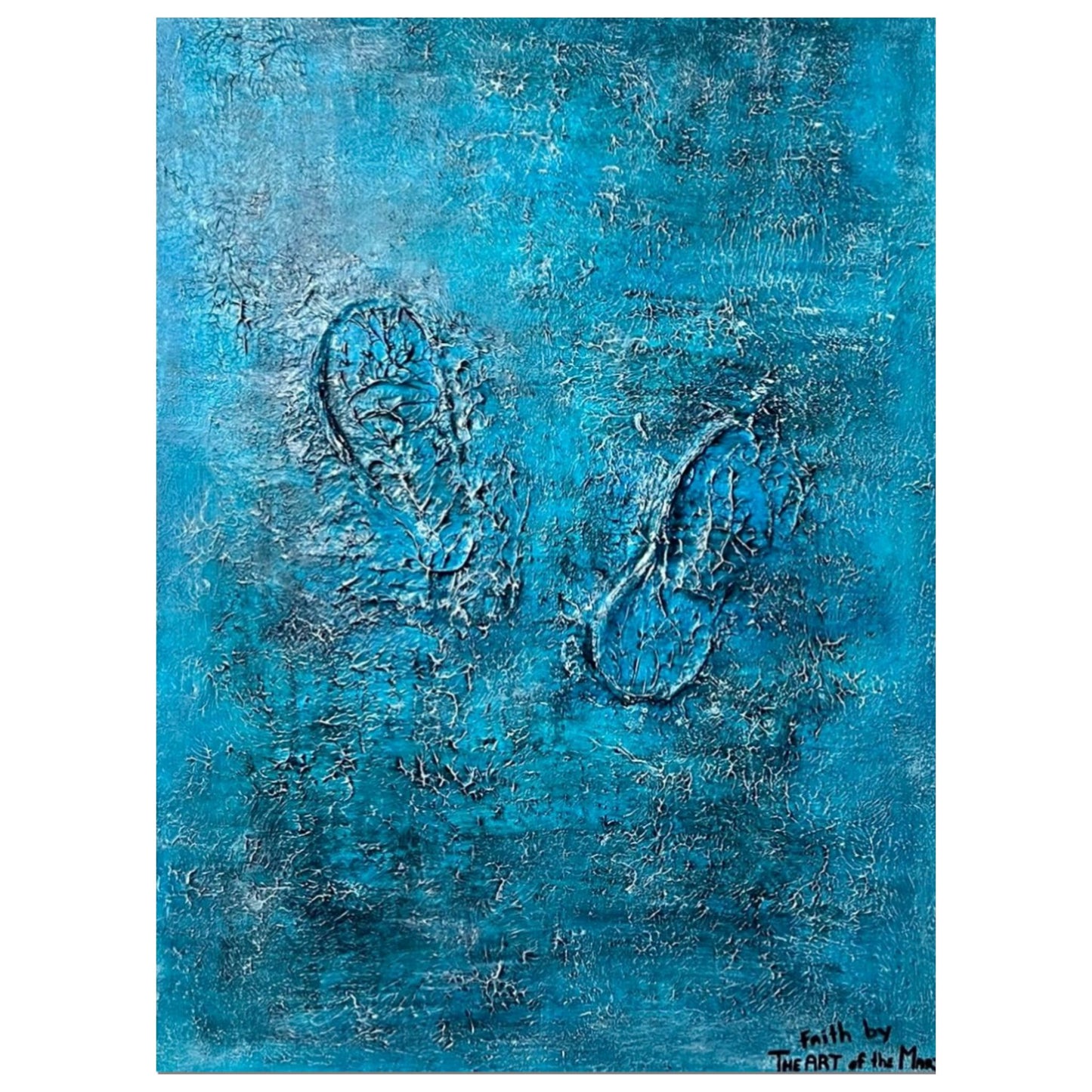 ACRYLIC OP LINNEN | FAITH