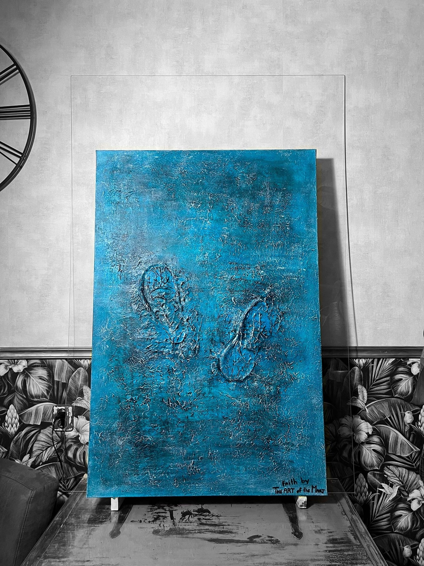 FAITH - ACRYLIC OP LINNEN DOEK