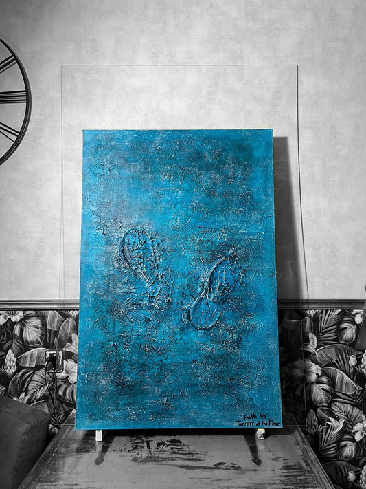 FAITH - ACRYLIC OP LINNEN DOEK