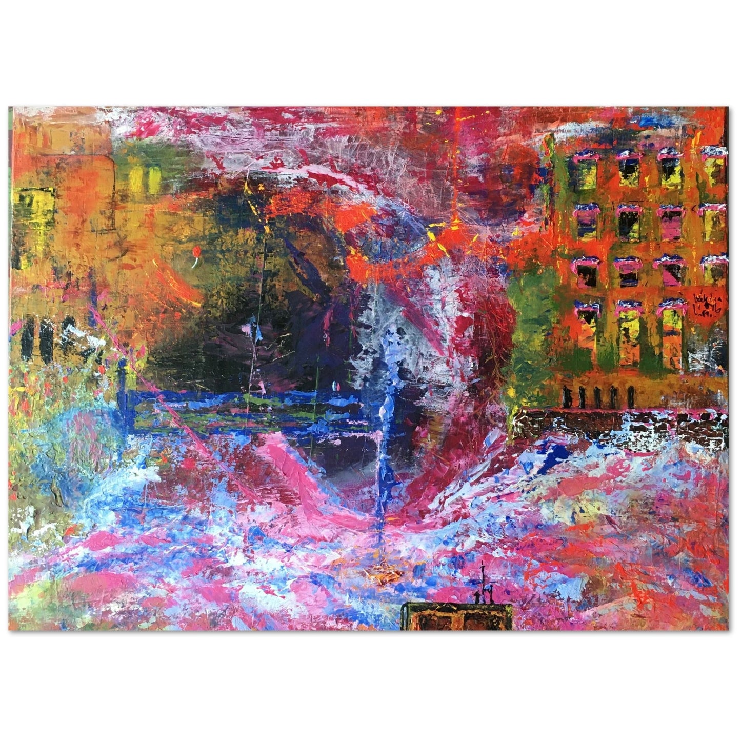 ACRYLIC OP LINNEN | THE MYSTERY OF MARRIAGE