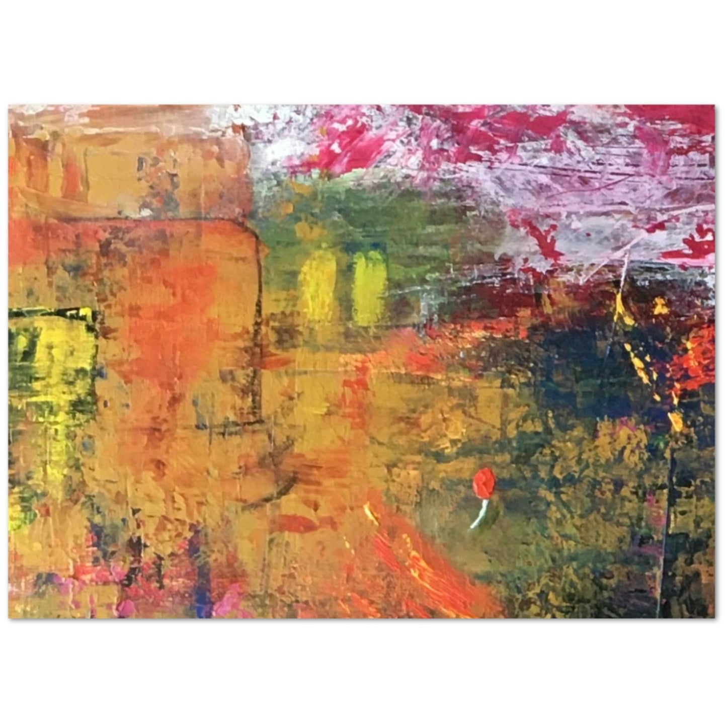 ACRYLIC OP LINNEN | THE MYSTERY OF MARRIAGE