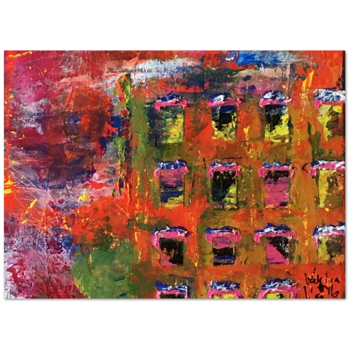 ACRYLIC OP LINNEN | THE MYSTERY OF MARRIAGE